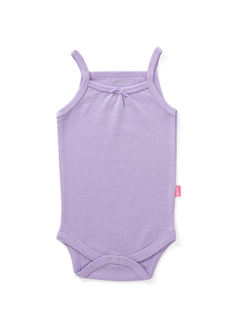 COTTONIL Pack of 6 Cotton Strap Bodysuit for Baby  - Image 5