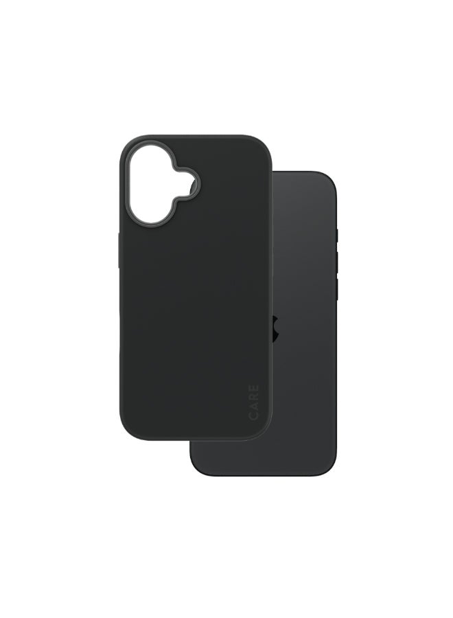 PanzerGlass حافظة بانزر جلاس كير للموضة مع ميغ سيف لهاتف آبل آيفون 16 6.1" 2024 | حماية من السقوط حتى 15 قدم، تصميم نحيف وخفيف الوزن، حافظة تجمع بين الموضة والوظيفة، حافة كاميرا مرتفعة، متوافقة مع ميغ سيف - سوداء - Image 2