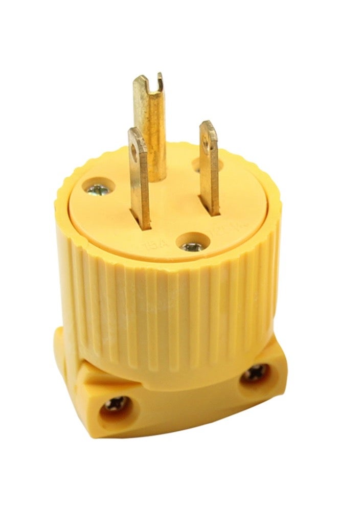 محول قابس قابل للفك (Detachable Plug Adapter) طراز 5‑15P بقدرة 125 فولت، تيار حتى 15 أمبير (Tripolar). – قابس أمريكي (US Plug) - Image 1