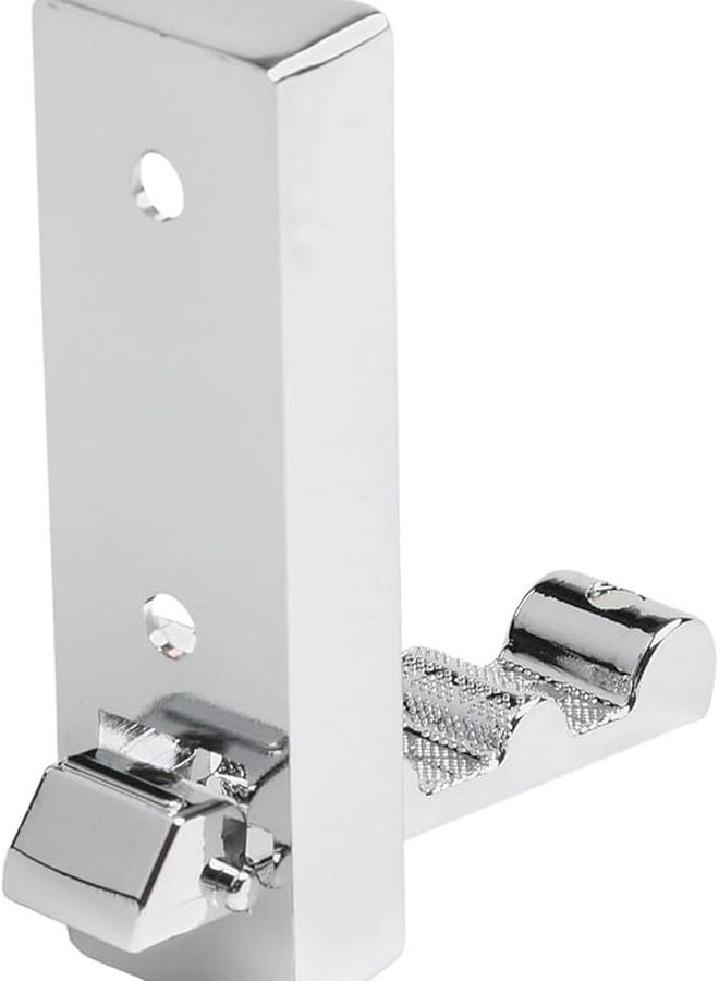 Silver Wall Mounted Folding Hook For Efficient Home Organization Space Saving - Image 5
