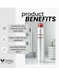 Kenra Kenra Color Maintenance Thermal Spray 11 | Color Protection Hairspray | Thermal Protection | Medium Hold Hairspray for Color Treaded Hair | All Hair Types  - Image 4