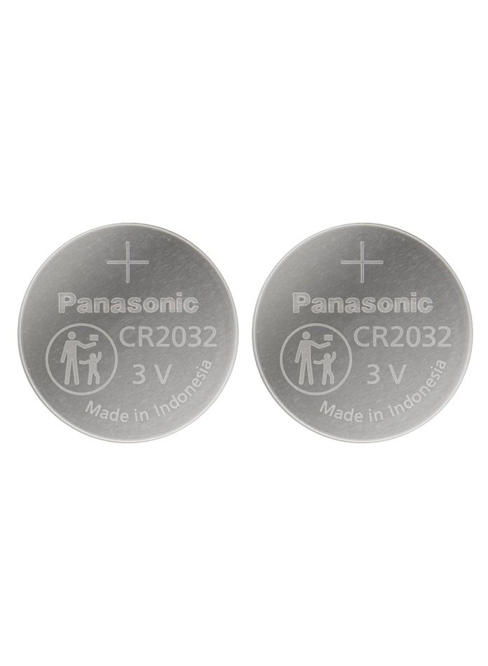 Panasonic CR 2032 Lithium Coin Battery Pack of 2 - Image 1