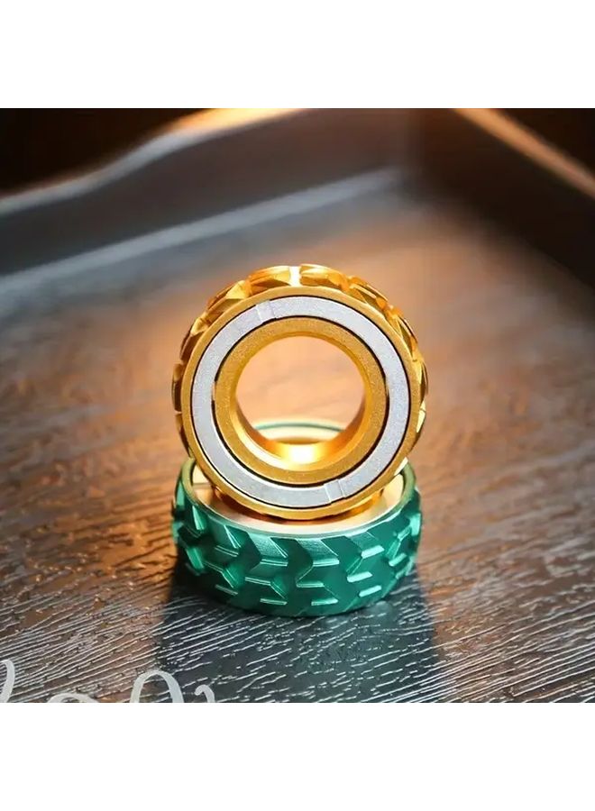 White Metal Fidget Slider Toy for Adults Adjustable Anti Slip EDC Sensory Gadget - Image 2