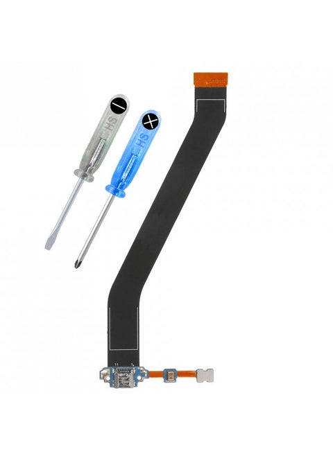 MMOBIEL Dock Connector Compatible with Samsung Galaxy Tab 3 2013 - Charging Port - Headphone Port/Microphone Replacement - Micro USB - Incl. Screwdrivers