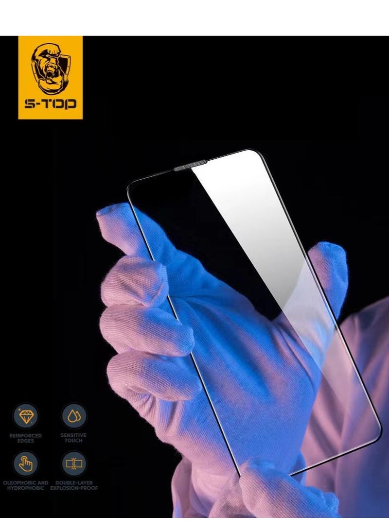 اس-توب استيكر حماية شفاف ضد الكسر والخدوش لجوال ايفون 15برو ماكس - Image 1