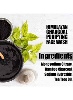 Qraa Himalayan Charcoal Purifying Face Wash 100G  - Image 4