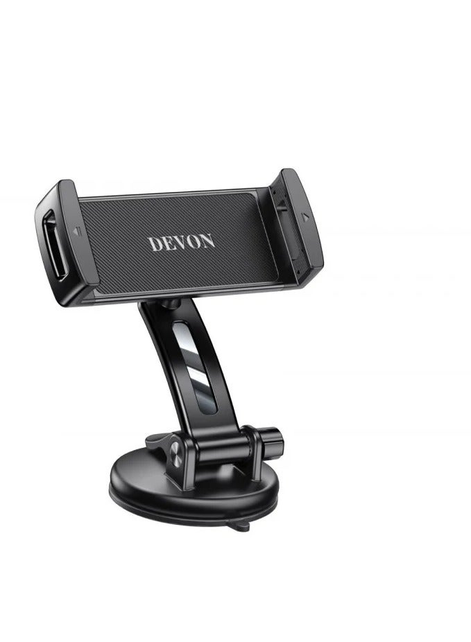 Devon 【Car Phone Stand】 Sturdy dashboard mounting with an adjustable design for safer and more comfortable driving 【Car Mobile Holder】 - Image 1