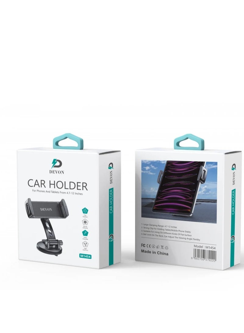 Devon 【Car Phone Stand】 Sturdy dashboard mounting with an adjustable design for safer and more comfortable driving 【Car Mobile Holder】 - Image 2