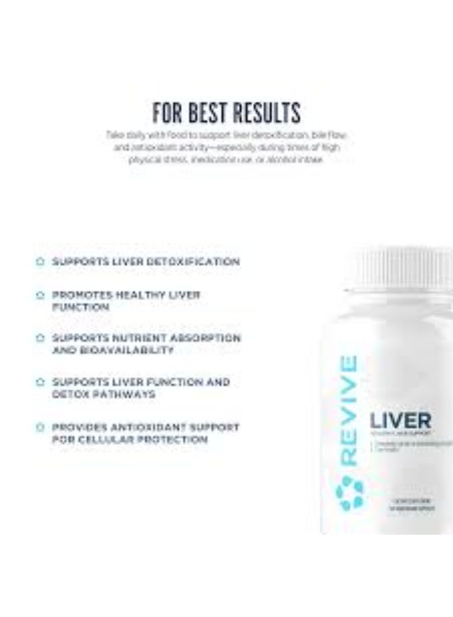 Revive MD Liver – Healthy Liver Support – 120 Capsules - Image 3