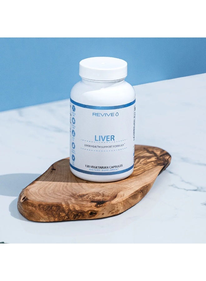 Revive MD Liver – Healthy Liver Support – 120 Capsules - Image 2