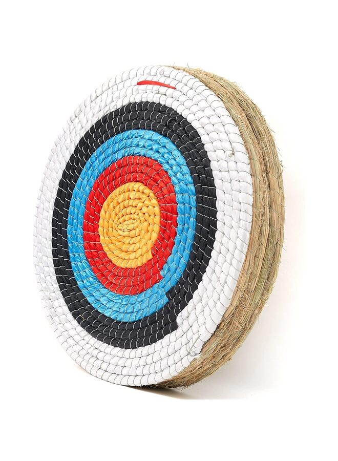 أهداف الرماية للفناء الخلفي، هدف الرماية الدائري التقليدي المصنوع يدويًا من القش، هدف القوس والسهم لممارسة الرماية - Image 2