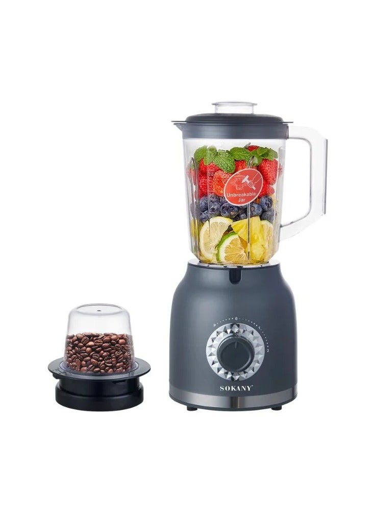 sokany Blender 2*1 800 Watt (1.6 Liter) SK-03019  - Image 2