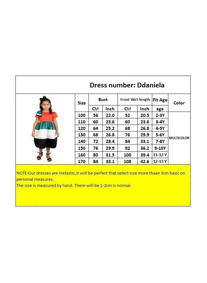 D'Daniela Color Blocked Dress - Image 5