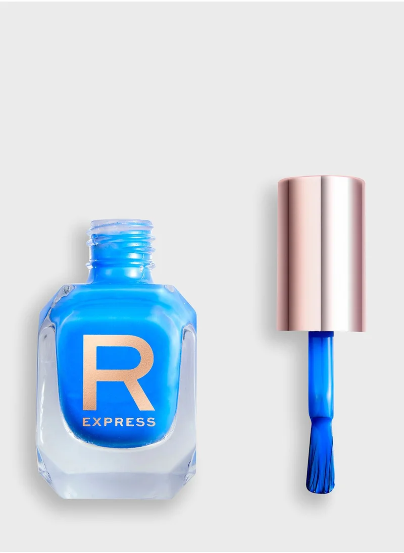 REVOLUTION Revolution Express Nail Varnish Azure Blue