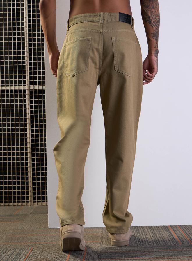 Mascln Sassafras Mascln Sassafras Mid Rise Relaxed Fit Jeans - Image 5