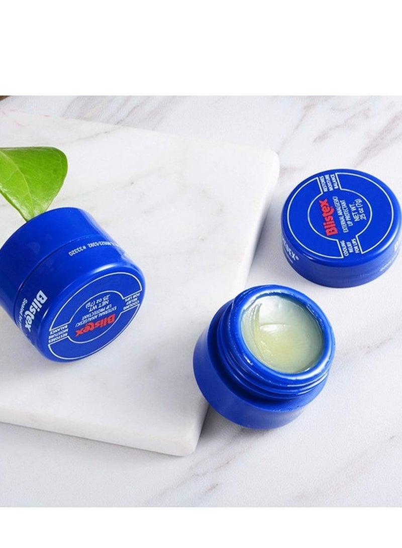 بليستكس Blistex Lip Medex, مسكن خارجي / واقي للشفاه ، 3 قطع ، أزرق ، 0.25 أونصة (عبوة من 3) - Image 3