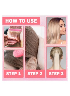 OCHEAL 2 Pack Hair Wax Stick Crushed Hair Finishing Balm Long Styling Hair Finishing Stick Non-Greasy Style Wax Stick For Men Women Broken Hair  - Image 3