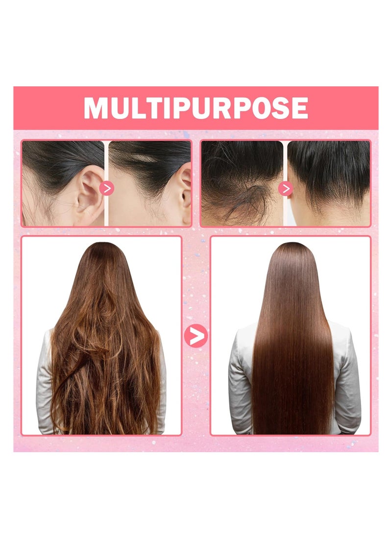 2 Pack Hair Wax Stick Crushed Hair Finishing Balm Long Styling Hair Finishing Stick Non-Greasy Style Wax Stick For Men Women Broken Hair