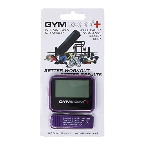 Gymboss Plus Interval Timer and Stopwatch (Violet/Pink) - Image 5