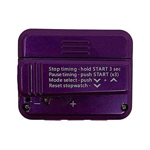 Gymboss Plus Interval Timer and Stopwatch (Violet/Pink) - Image 3