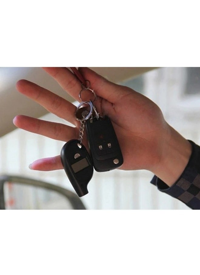 Healife - Portable Digital Tire Pressure Gauge with LCD Display, High Accuracy for Cars, Motorcycles, and Bicycles - Compact Keychain Design - Image 1