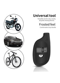Healife Portable Digital Tire Pressure Gauge with LCD Display, High Accuracy for Cars, Motorcycles, and Bicycles - Compact Keychain Design  - Image 2