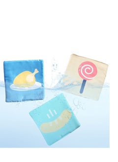 Y&D Baby Gifts Toys, Soft Cards with Cloth Storage Bag for Infants Newborn, Toddlers and Kids Learning High Contrast at Home, on Airplanes, Cars or Travel Colourful 20 Pieces  - Image 3