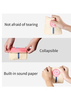 Y&D Baby Gifts Toys, Soft Cards with Cloth Storage Bag for Infants Newborn, Toddlers and Kids Learning High Contrast at Home, on Airplanes, Cars or Travel Colourful 20 Pieces  - Image 4