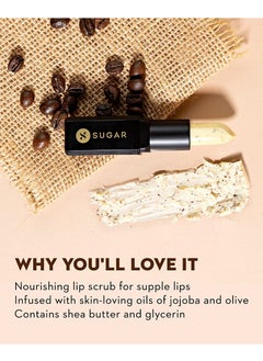 SUGAR Cosmetics Coffee Culture Lip Scrub with Coffee Extracts Nourishes Soothes and Heals Flaky and Dry Lips Enriched with Olive Jojoba and Almond Oil - 3.5 g - pzsku/ZD5D125B009017F6457A1Z/45/_/1710749786/9e1c0e9f-4ceb-40ec-9aeb-7a8f323ee1a2