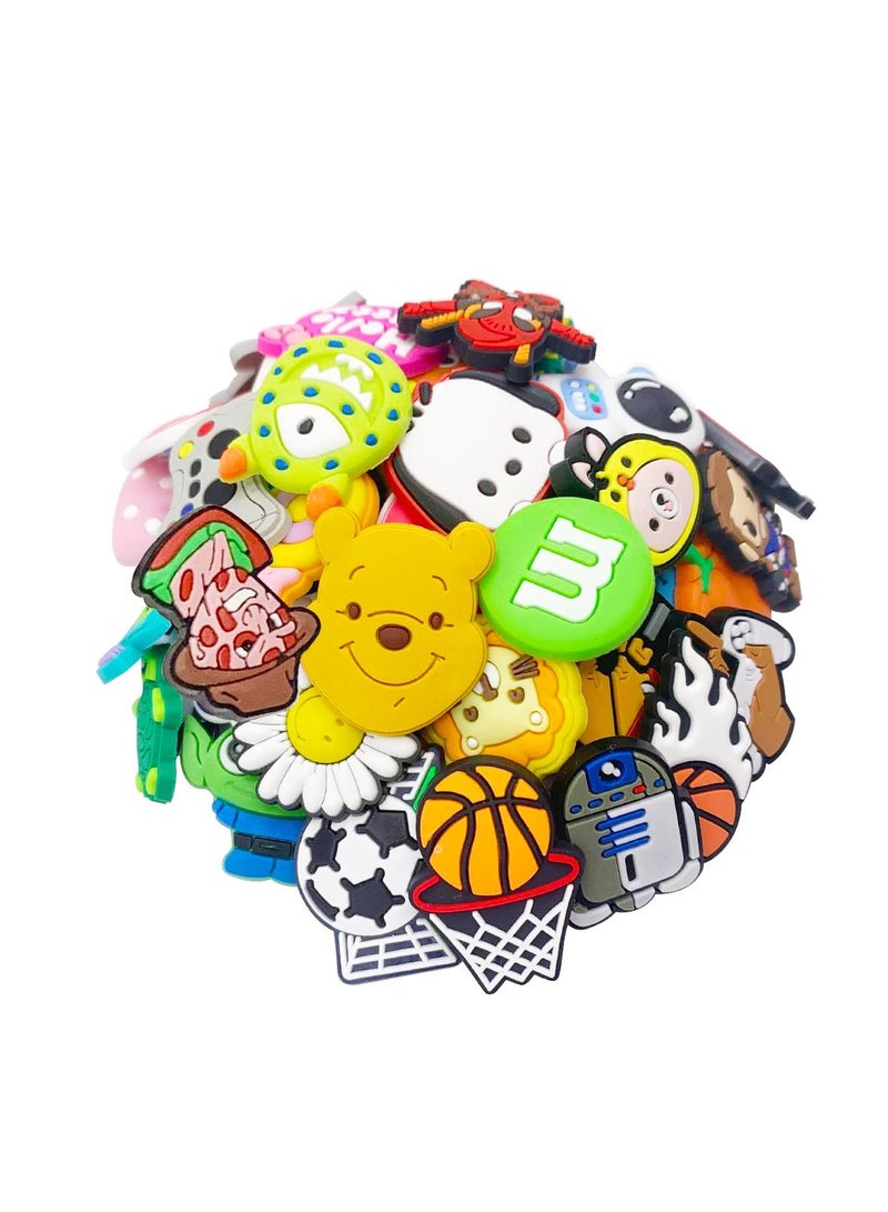 30 Pcs Crocs Charms Shoe Decoration Jibbitz Croc Pins