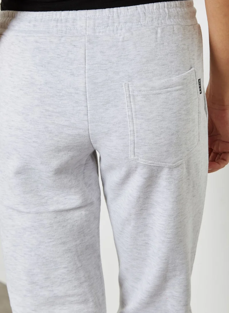 nicce london Tie Waist Logo Joggers