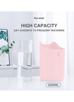 Sunhome Air Humidifier With Colour Changing Lights 3300ml Pink  - Image 3