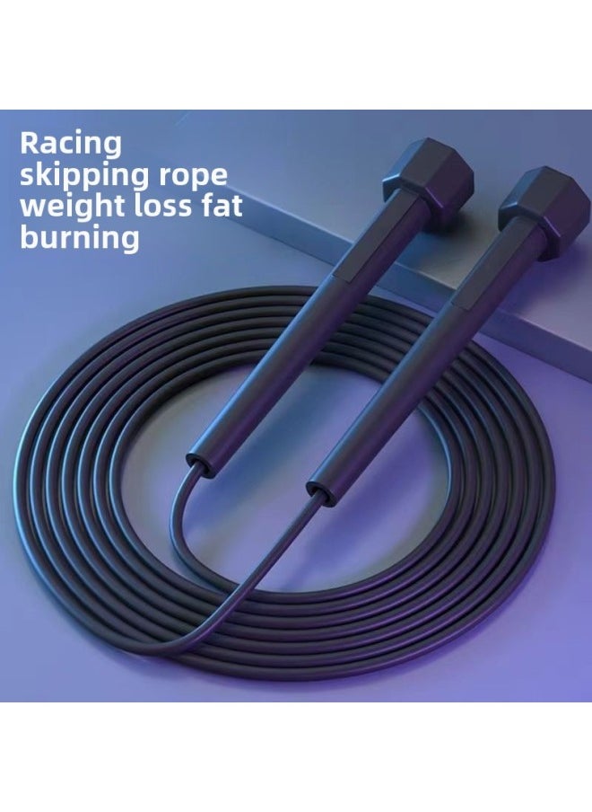 Professional Racing Rope Skipping Primary And Secondary School Students High School Entrance Examination Special Training Fitness Weight Loss Fat Burning Long Height Children Fit Rope Light-Colour:Professional Racing  3 Items  - Image 2