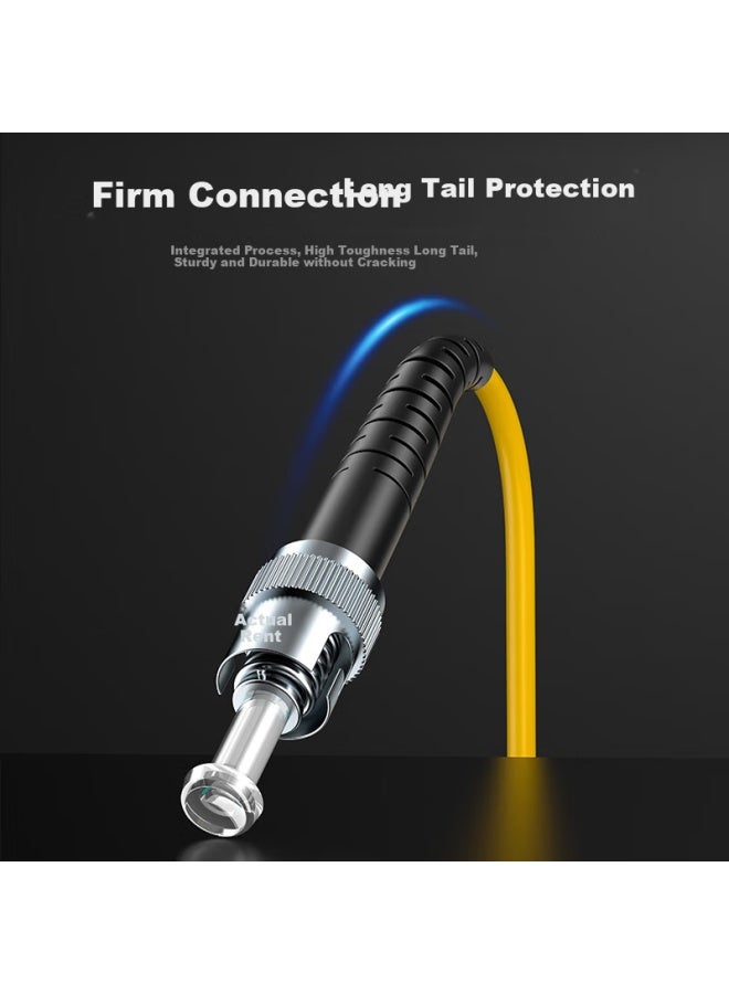 Shengwei Engineering Telecom Grade Fiber Optic Patch Cord St-sc Single Mode Simplex 3m 9/125 Lszh Eco-friendly Jacket Transceiver Patch Cord Fsc-106 - Image 2