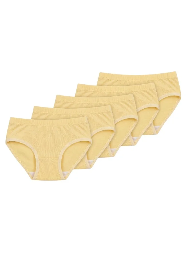 بيداني Essential Everyday Comfort Panties – 5 Packs Cream