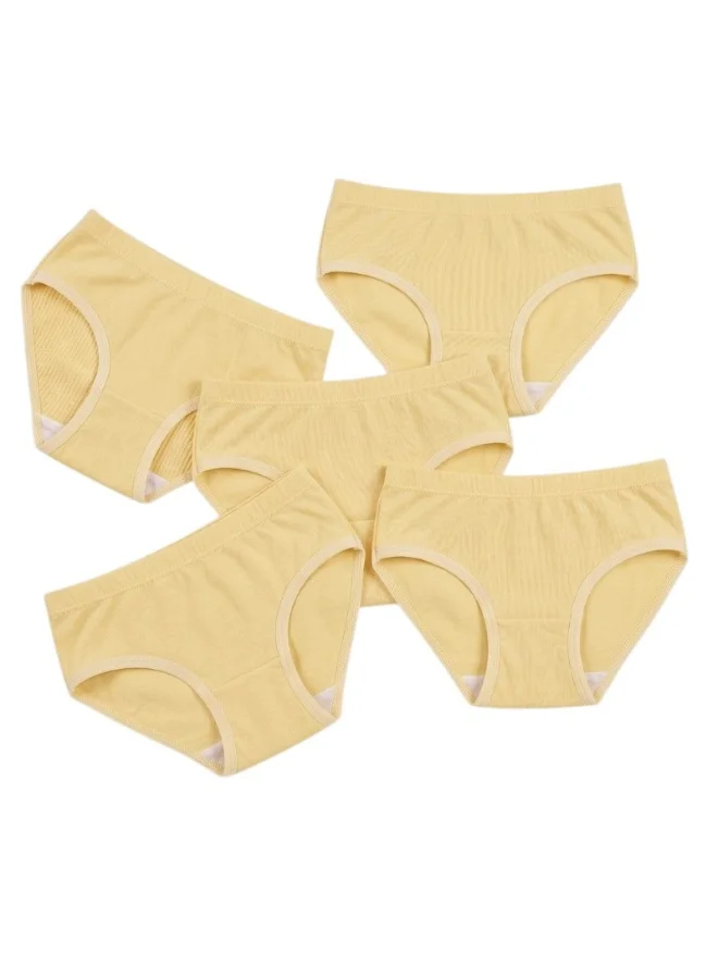 بيداني Essential Everyday Comfort Panties – 5 Packs Cream