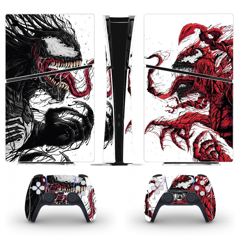 PEYANZ Vinyl Skin Compatible with PS5 Slim Digital Edition HD Print Scratch Resistant BubbleFree Application - Image 2