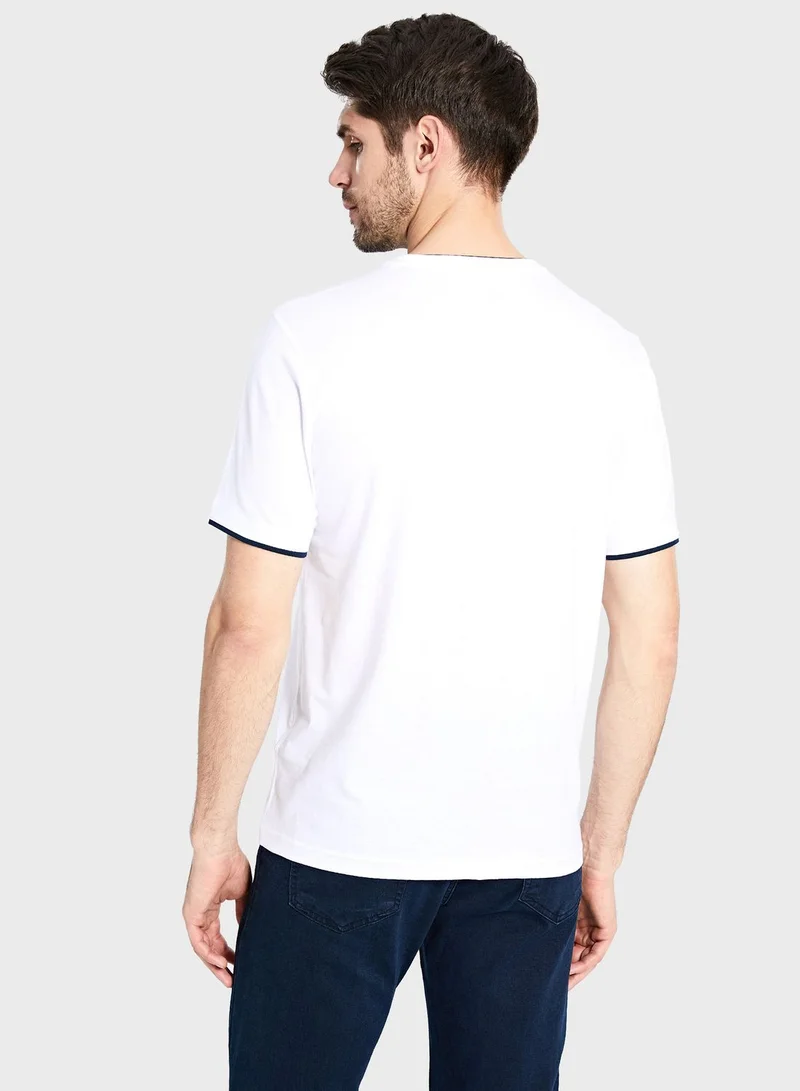 LC WAIKIKI Southblue Crew Neck T-Shirt