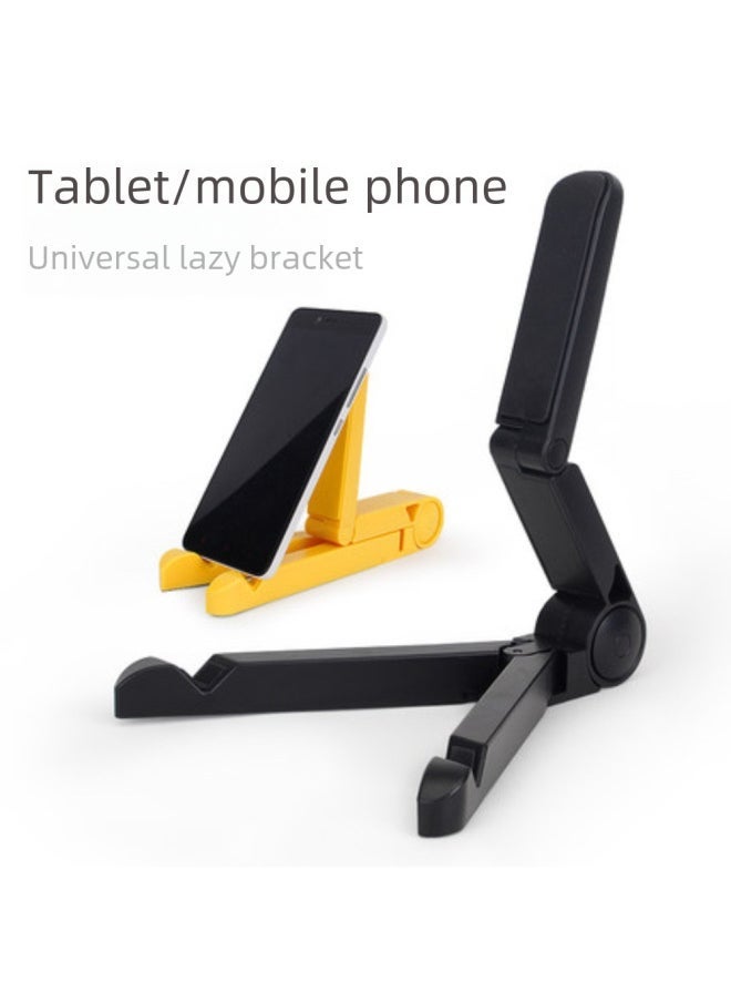 Mobile Phone Tablet Lazy Stand Ipa Triangle Mobile Phone Stand Desktop Folding Tablet Stand-Color:Big Red Flat Bracket With Color Box - Image 2