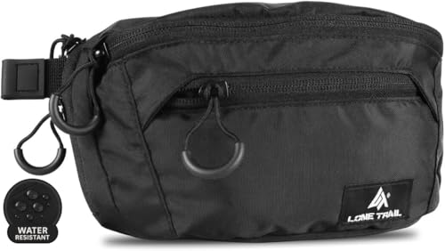 Lone Trail Subcompact Concealed Carry Fanny Pack for Men Adjustable ccw fanny pack for Men Hiking and Travel Quick Access to Back Pockets Tactical Waist Packs wFully Adjustable Main Extra Strap - Image 1