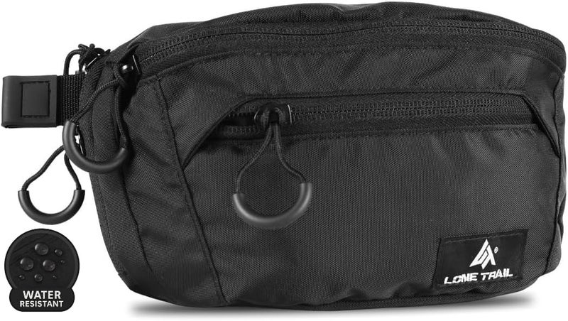 Lone Trail Subcompact Concealed Carry Fanny Pack for Men Adjustable ccw fanny pack for Men Hiking and Travel Quick Access to Back Pockets Tactical Waist Packs wFully Adjustable Main Extra Strap - Image 2