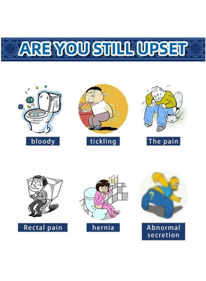 ساوث مون علاج البواسير 20 ج، العلاج الشامل للبواسير الخارجية والداخلية، تخفيف الحرق المؤلم، الحكة، عدم الراحة، تخفيف تورم البواسير والألم - Image 2