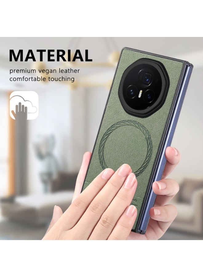 general Case for Honor Magic V3 (2024), Magnetic Frosted Foldable Anti-fall Phone Case, Compatible with Wireless Charging, Ultra-thin Shockproof Protective Cover - Image 4