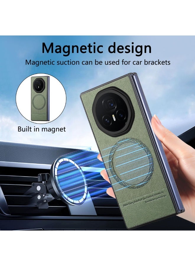 general Case for Honor Magic V3 (2024), Magnetic Frosted Foldable Anti-fall Phone Case, Compatible with Wireless Charging, Ultra-thin Shockproof Protective Cover - Image 2