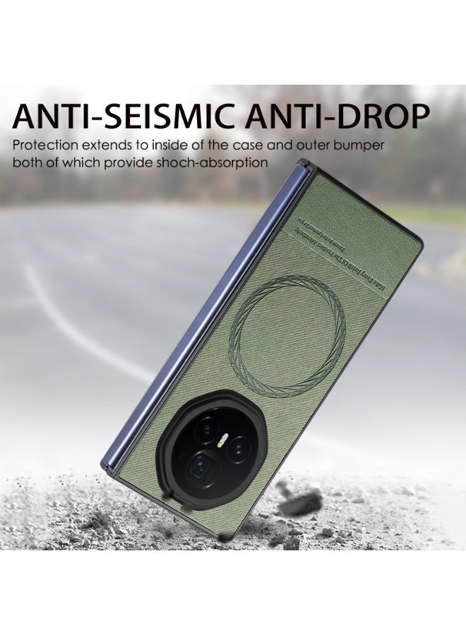 general Case for Honor Magic V3 (2024), Magnetic Frosted Foldable Anti-fall Phone Case, Compatible with Wireless Charging, Ultra-thin Shockproof Protective Cover - Image 3