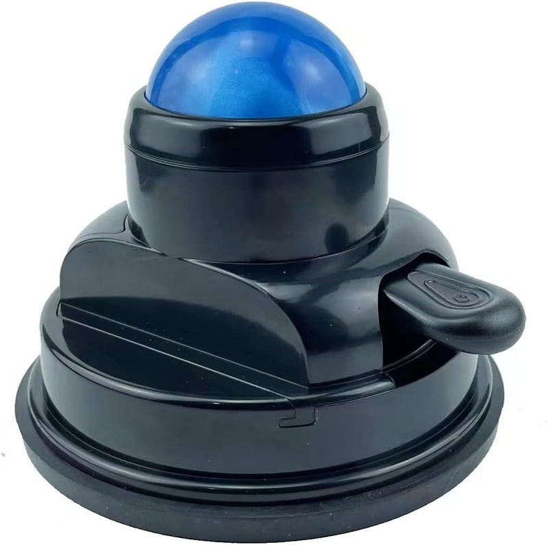 Mountable Body Massage Ball Roller with Suction Cup Pain Relief for Back Neck Shoulder Tension - Image 2