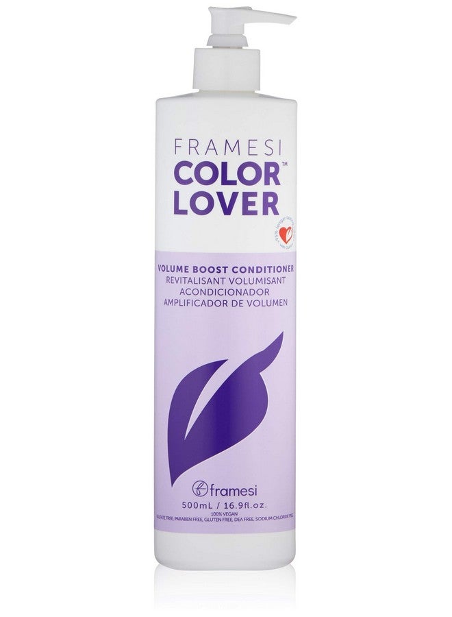 framesi Color Lover Volume Boost Conditioner 16.9 Fl Oz Sulfate Free Volumizing Conditioner With Quinoa And Coconut Oil Color Treated Hair - Image 1