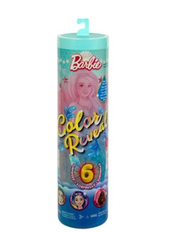 Barbie Barbie Color Reveal Deep Sea Mermaid Doll, Assorted/Style May Vary  - Image 1
