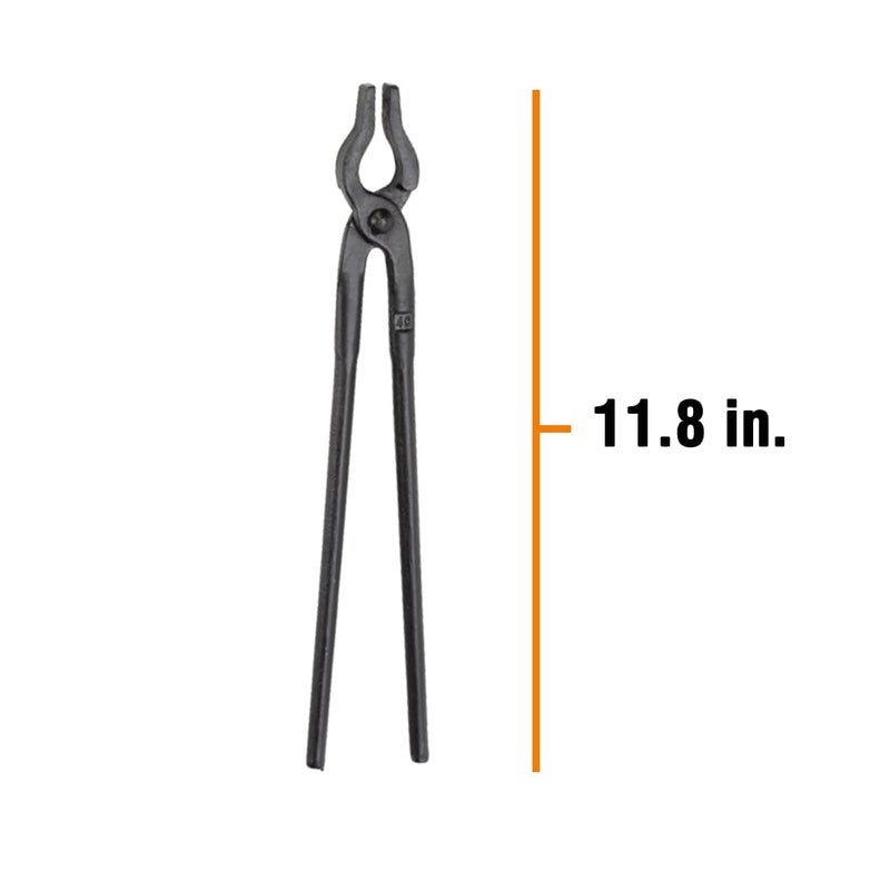 Picard Blacksmith Tongs 500g - 12" Long, Classic Design, C35 Steel, For Material Thickness 13 to 15 mm, Blacksmithing Tools, Forging Tongs, 0004930-300 - Image 3