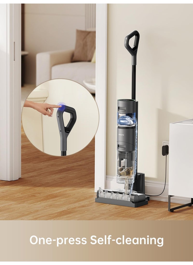 Dreame - Dreame H12 Core Wet-Dry Vacuum Cleaner, Lightweight Smart Cordless Vacuum and Mop, Intelligent Dirt Detection, Automatic Self-Cleaning, for Wood, Vinyl and Other Hard Floors - Image 1